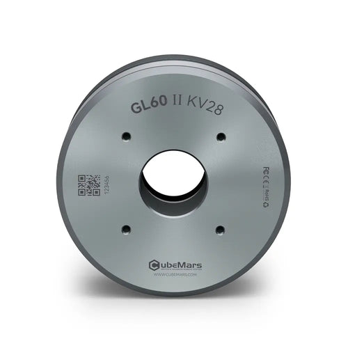 CubeMars GL60II KV28 BLDC motor with Driver Board Hall Sensor for Gimbal System