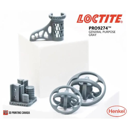 Henkel LOCTITE 3D Pro410 HDT70 High-Speed, High-Resolution Photopolymer - 1kg Black Resin