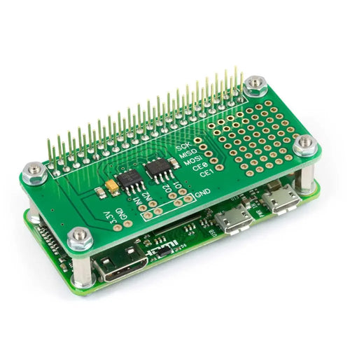 2 Channel 12-bit Analog to Digital Converter / DAC for Raspberry Pi Zero