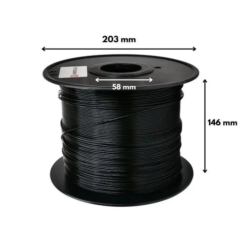 White Standard PETG Filament 1.75mm 2kg