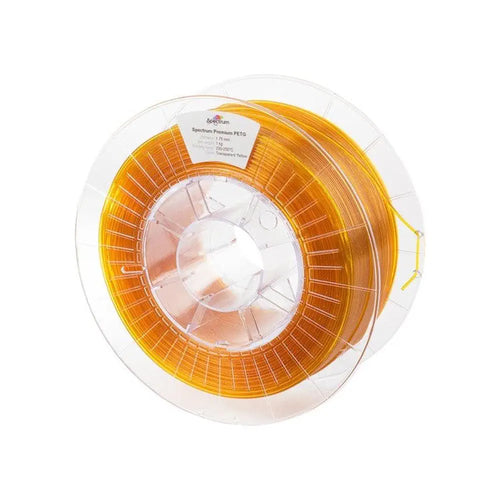 Spectrum Transparent Yellow PETG Filament 1.75mm