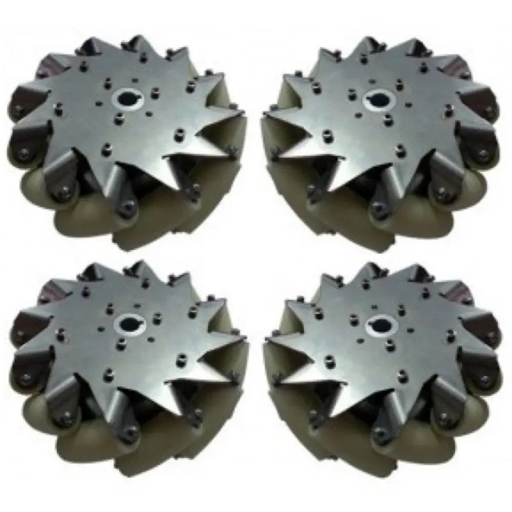 203mm Mecanum Wheel Set (2x Left, 2x Right)