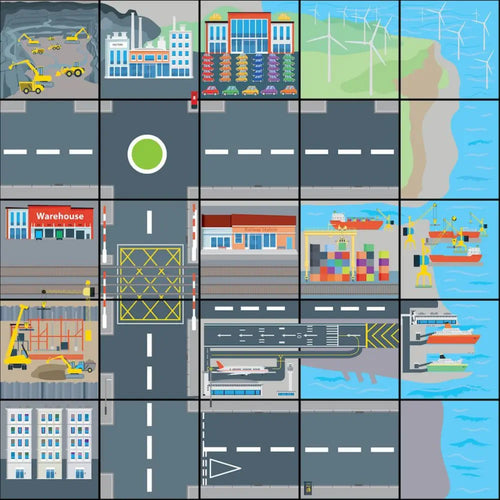 TTS Transport &amp; Industry Bee Bot Mat