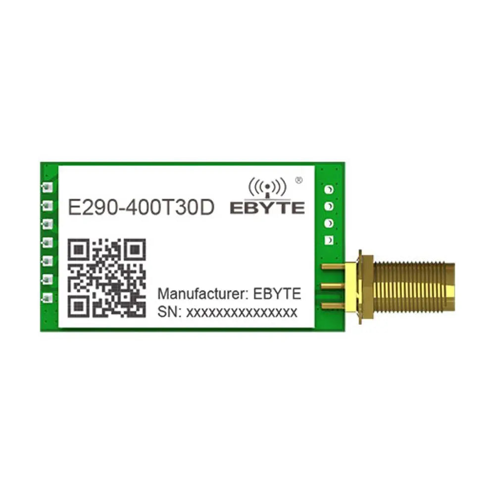 E290-400T30D UART wireless serial port module based on the PAN3060 RF chip AT Command CIAP upgrade Single point of wake-up Airspeed adaptive Automatic relay networking