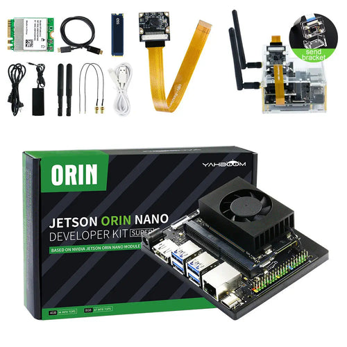 Jetson Orin NANO SUPER Developer Kit SUB with 8GB RAM Based On NVIDIA Core Module for AI Deep Learning(Camera Kit)