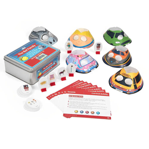 TTS Seaside Activity Tin Accessories for Bee-Bots &amp; Blue-Bots Robotics
