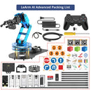Hiwonder LeArm AI Desktop Robot Arm with AI Vision &amp; Voice Interaction, Support Arduino Programming &amp; Sensor Expansion (Advanced Kit)