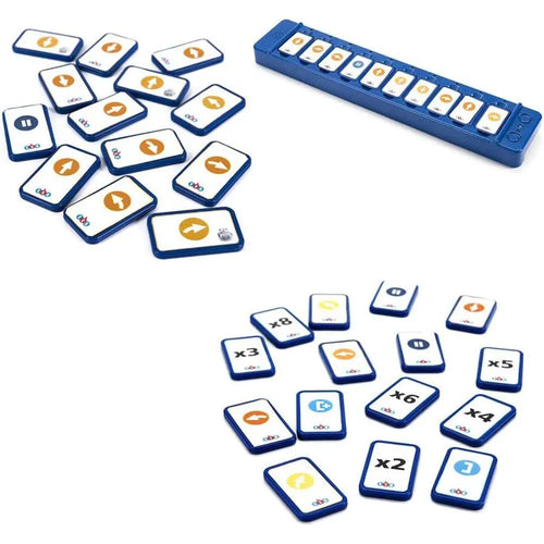 TTS TacTile Reader and Standard Tile Pack Bundle for Blue-Bot Coding Robot Accessories, STEM Educational Programming Learning Robotics Toy for Kids Age 3+