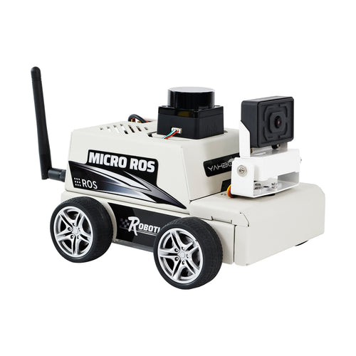 Yahboom ESP32 MicroROS Robot Car Virtual Machine as controller--Vision Version