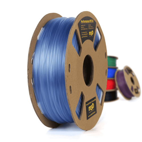 Matter3D Transparent Blue - 1.75mm Performance PETG Filament - 1 kg