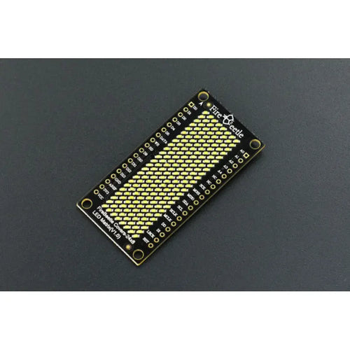 24×8 LED Matrix (White) - FireBeetle Covers