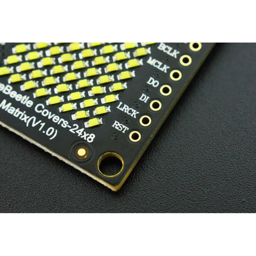 24×8 LED Matrix (White) - FireBeetle Covers