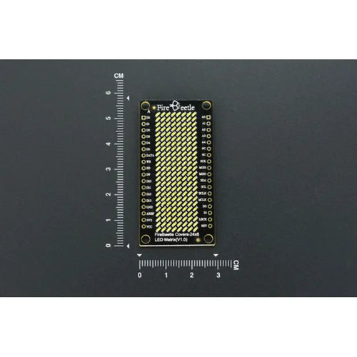 24×8 LED Matrix (White) - FireBeetle Covers