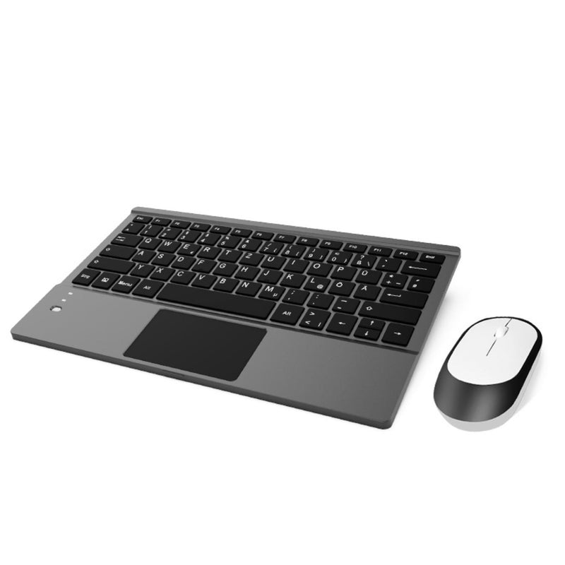 2.4GHz USB Wireless Keyboard & Mouse Combo for CrowPi2 (English / Space Gray)