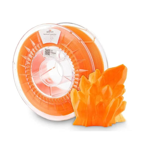 Spectrum Filaments Neon Orange PLA Crystal Filament 1.75mm