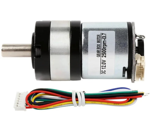 DC Planetary Geared Motor w/ Encoder Diameter 36mm  - 6V 172RPM