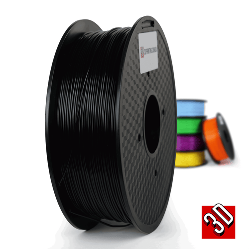 3D Printing Canada Black - Standard PC+ Filament - 1.75mm, 1kg