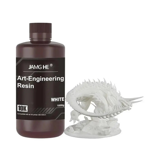 Jamg He White Art Engineering Resin - 1 kg