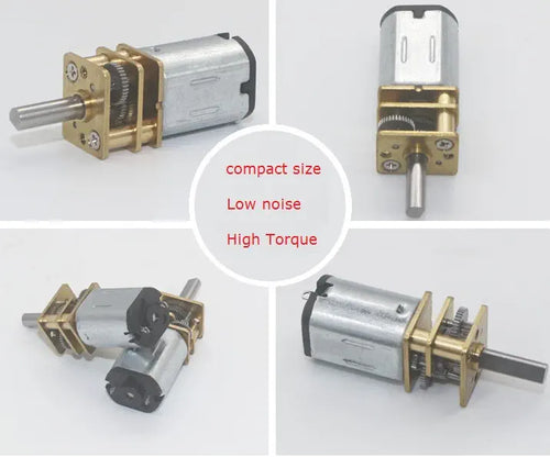 6V 1000:1 Micro Metal Gearmotor LP, 13rpm