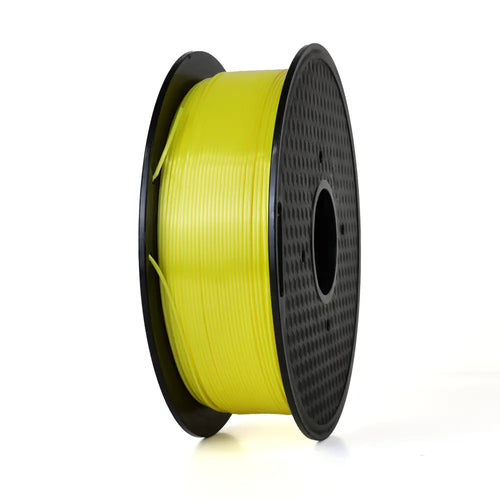 Yellow Standard PLA Silk Filament 1.75mm, 1kg