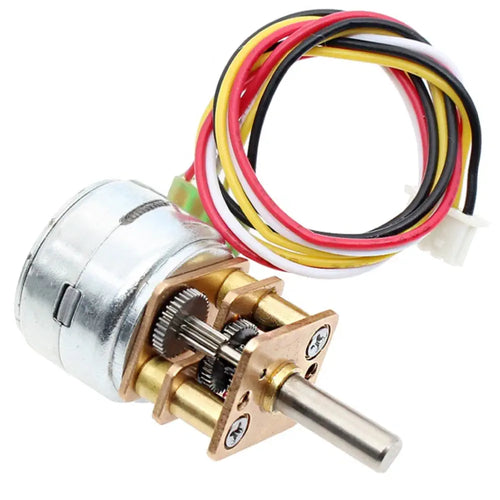 DC 5.0V 15BY Stepper Geared Motor w/ Motor Driver Kits, Gear Ratio 1/100