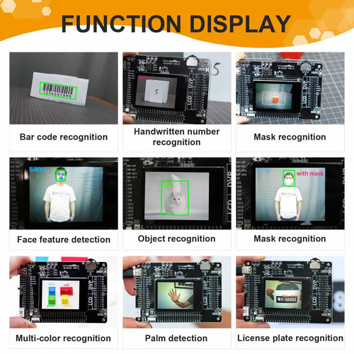 Yahboom AI-Motion K210 Development Board Kit, RISC-V Face Recognition Camera