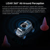 ROSMASTER A1 AI Large Model ROS2 Robot with Ackerman steering chassis-Superior without NANO 4GB SUB
