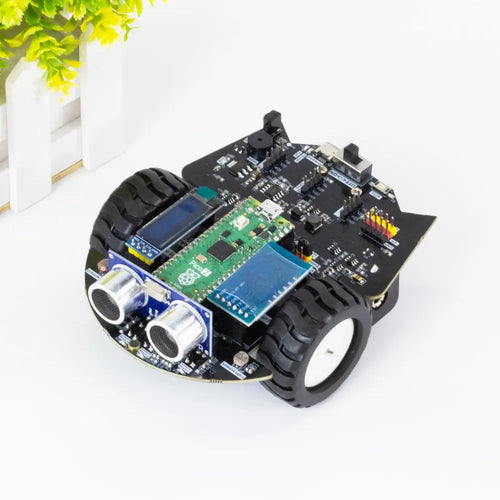 Yahboom Robot Car Kit for Raspberry Pico2 Board w/ Micropython App Control &amp; Infrared Remote Control (Only English Manual)