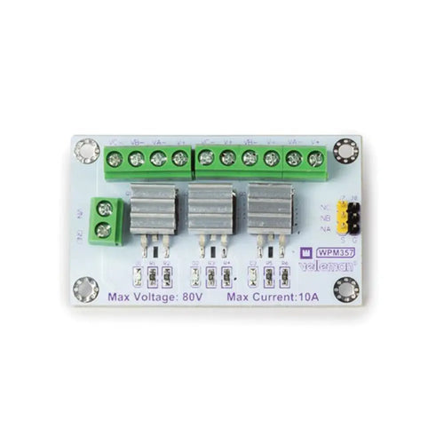 3-Channel High Power Mosfet (IRF540NS) Module