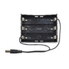 3-Slot Battery Holder 18650  w/ DC2.1 Power Jack