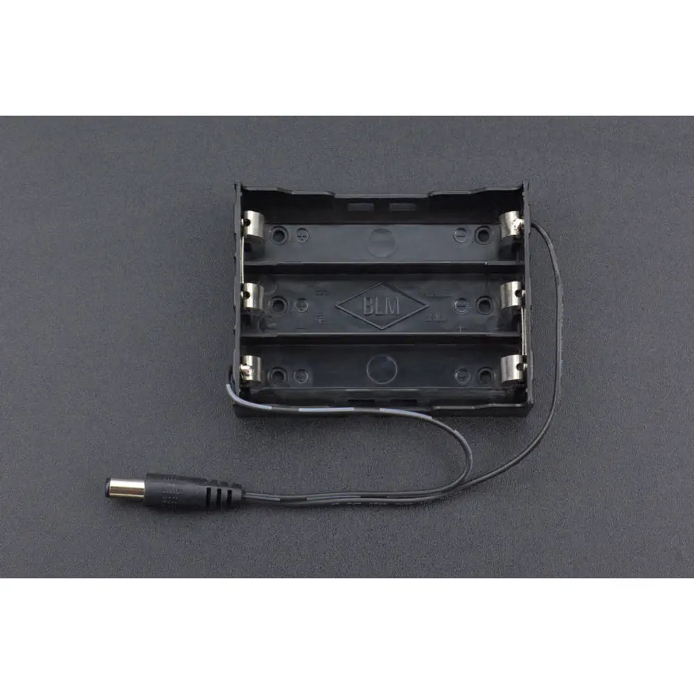 3-Slot Battery Holder 18650  w/ DC2.1 Power Jack