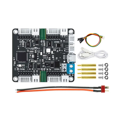 4-Channel Encoder Motor Drive Module- Module+Copper pillar+Data line+Power line