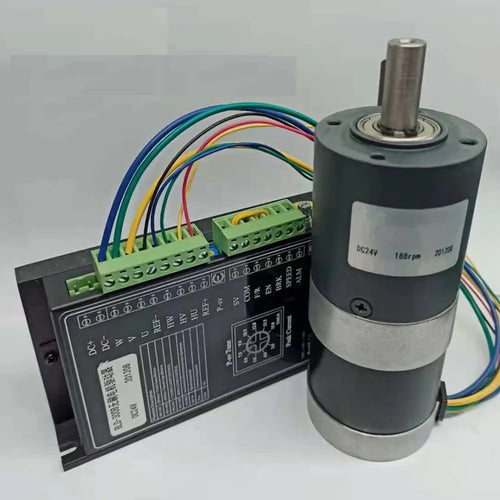 57BL Brushless DC planetary gear Motor with driver kits, 24V 800RPM