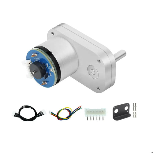 L-type Encoder DC Reduction Motor -Motor + Bracket