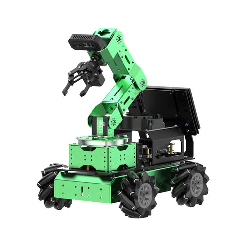 Hiwonder JetArm Pro ROS1 ROS2 3D Vision Robot, with Multimodal AI Model (ChatGPT), AI Voice and Vision Interaction ( Ultimate Kit/Jetson Orin Nano 8GB/Mecanum Chassis)