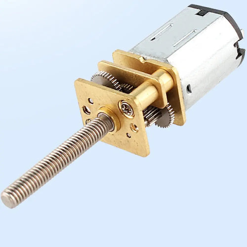 N20 Micro Metal Gearmotor w/ 20mm Length M3 Screw Shaft, 3V, 27RPM