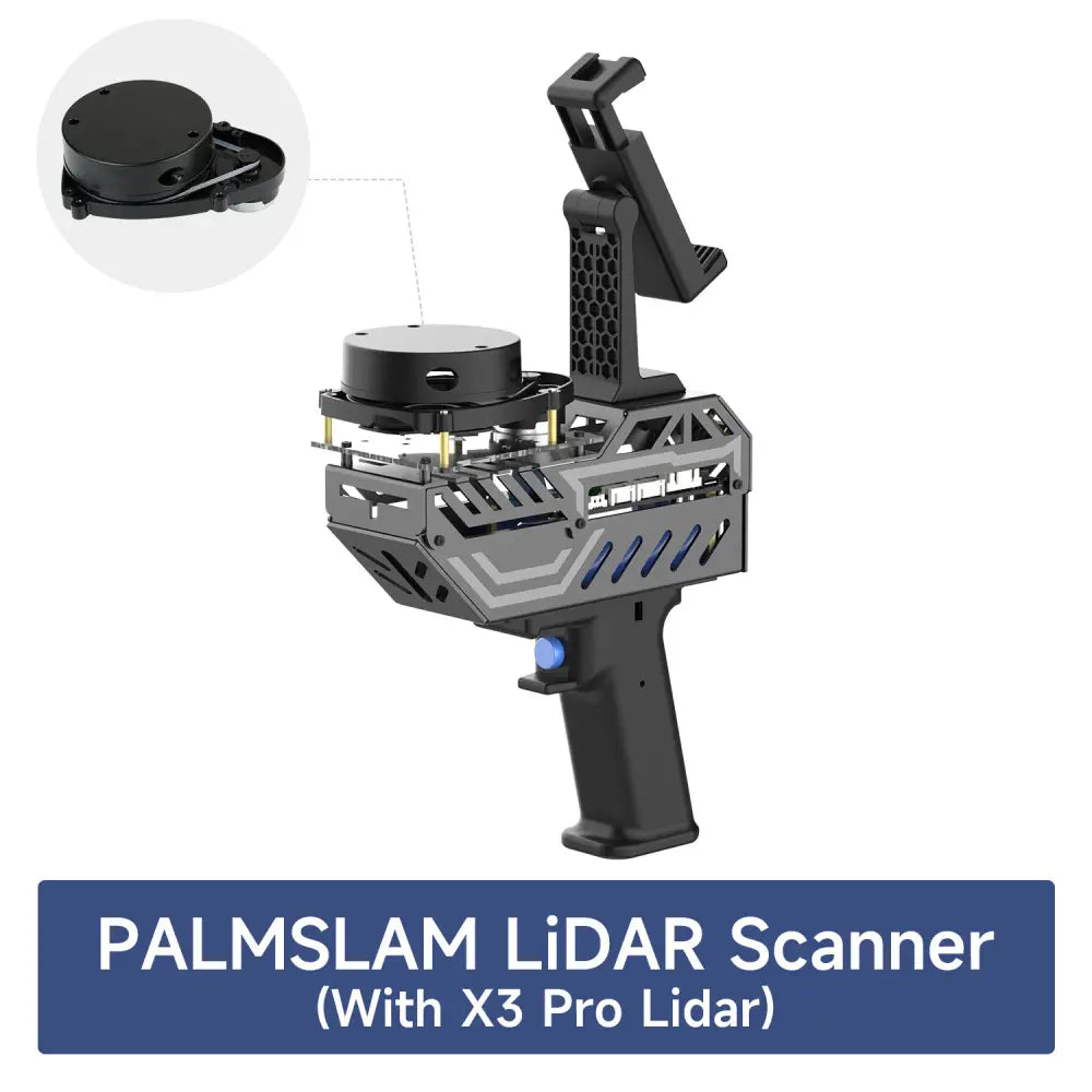 PALMSLAM Handheld LiDAR Scanner for mapping-- With EAI X3 Pro Lidar