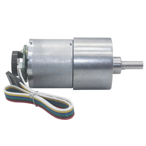 GM37 Geared Motor w/ Encoder - 24V 60RPM