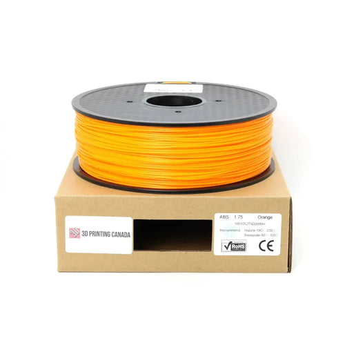 Orange Standard ABS Filament 1.75mm 1kg