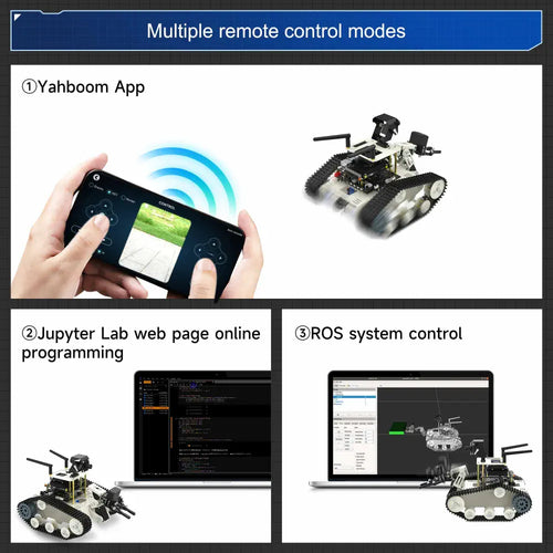 Transbot SE ROS Robot, Python Programming, HD Camera for Jetson NANO (w/o Board)