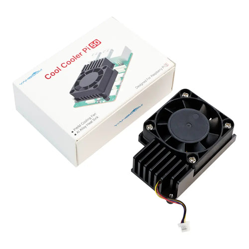 Yahboom self-design Active Cooler for Raspberry Pi 5(Better heat dissipation than official radiators)