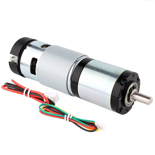 42mm High Torque Planetary Gear Motor w/ Encoder - 24V 165RPM