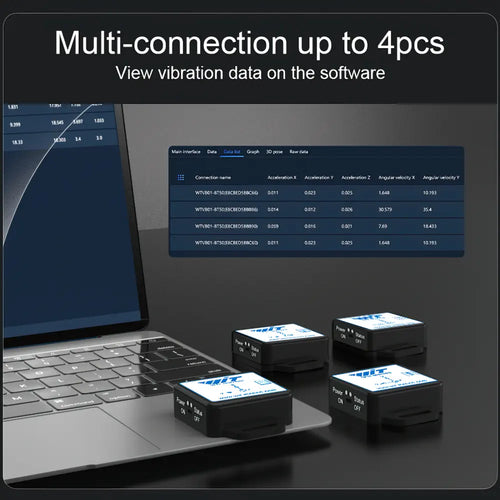 Witmotion WTVB01-BT50 Bluetooth MPU6050 Multi-Cascade High-Stability 3-Axis Vibration Sensor