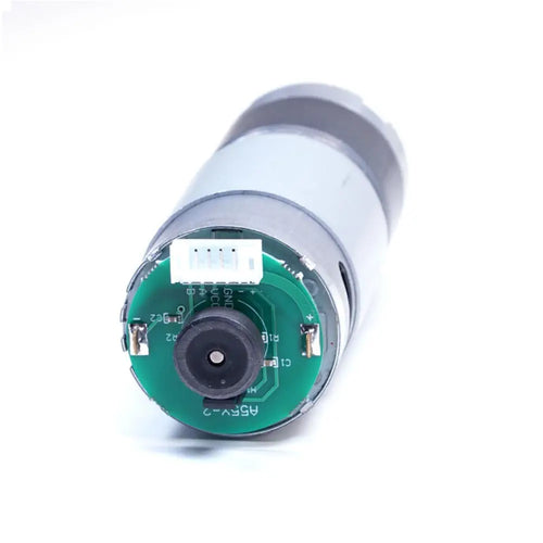 36mm 12V 170RPM Brushed DC Gear Motor w/ Encoder (1:51)