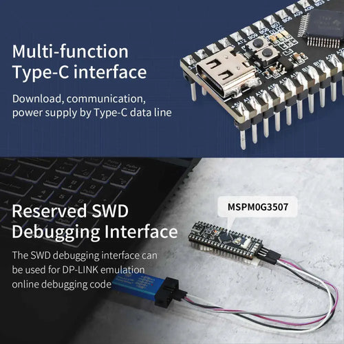 MSPM0G3507 Mini Development Board-Board + TFT screen