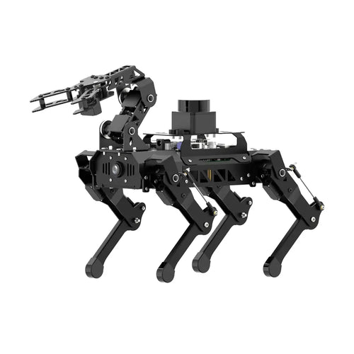 Hiwonder PuppyPi Pro Quadruped Robot with AI Vision Powered by Raspberry Pi ROS Open Source Robot Dog (Ultimate kit with Raspberry Pi 4B 4GB)