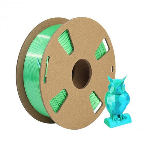 3D Printing Canada Blue/Green - Polychromatic Dual Colour Silk PLA Filament - 1.75mm, 1 kg