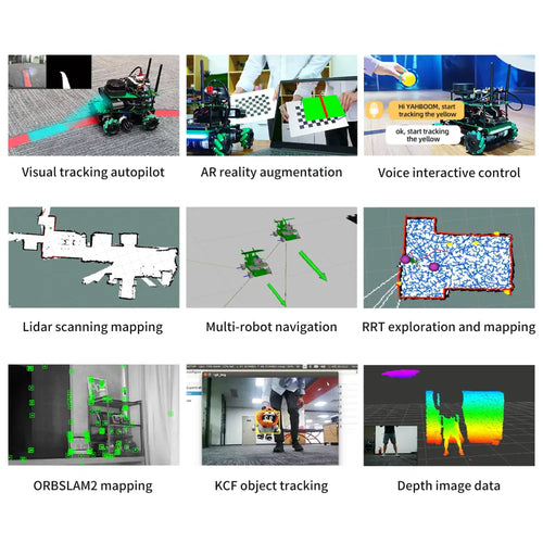Yahboom Rosmaster X3 ROS2 Robot w/ Mecanum Wheel (Jetson Nano Standard Version w/o Nano SUB Board)