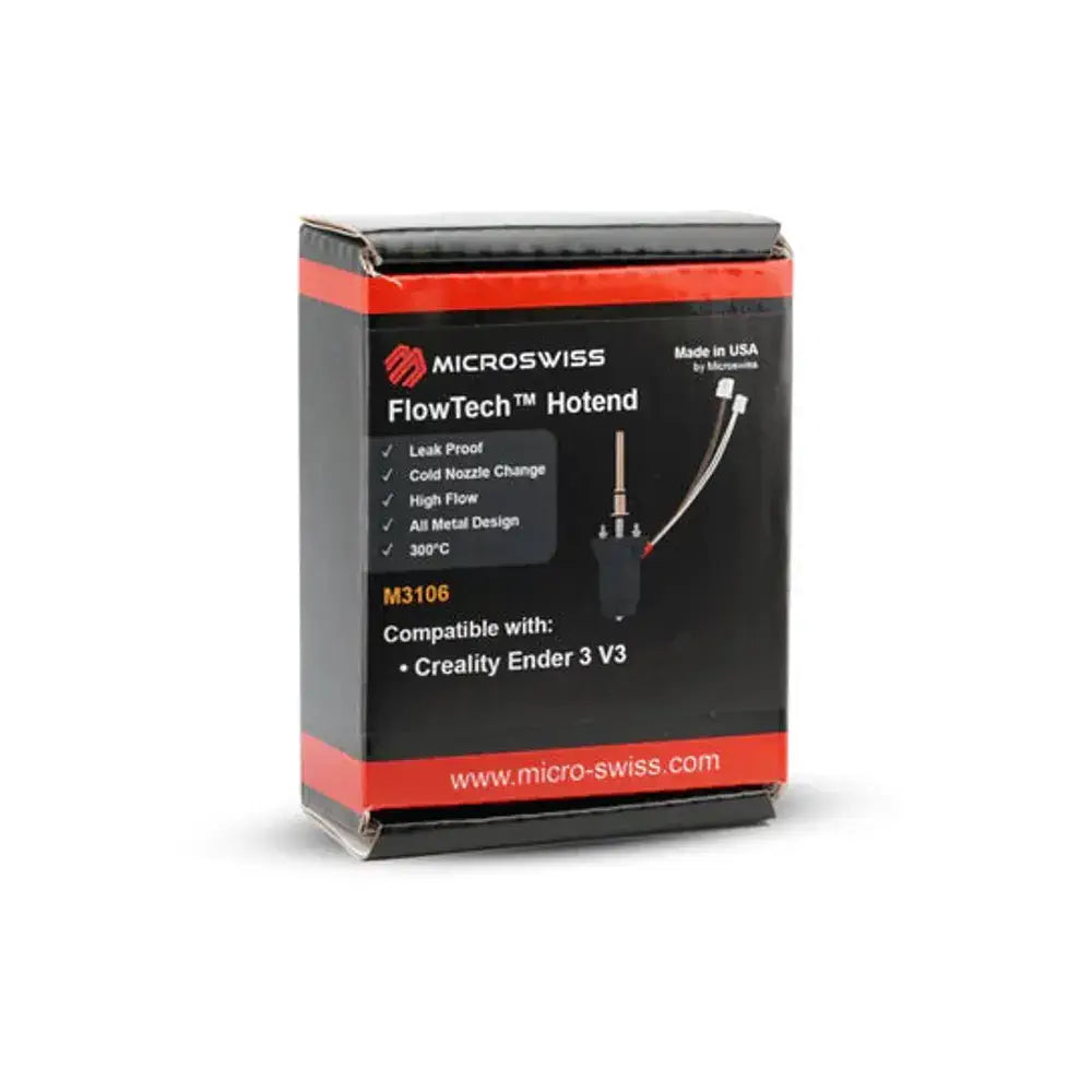 Micro Swiss FlowTech Hotend for Creality Ender 3 V3/V3 Plus