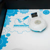 BirdBrain Finch Starter Flock w/micro:bit + Drawing &amp; Math Mat Bundle - STEM Coding Robot Toy for Kids, Children, Young Learners, Pupils Age 5+